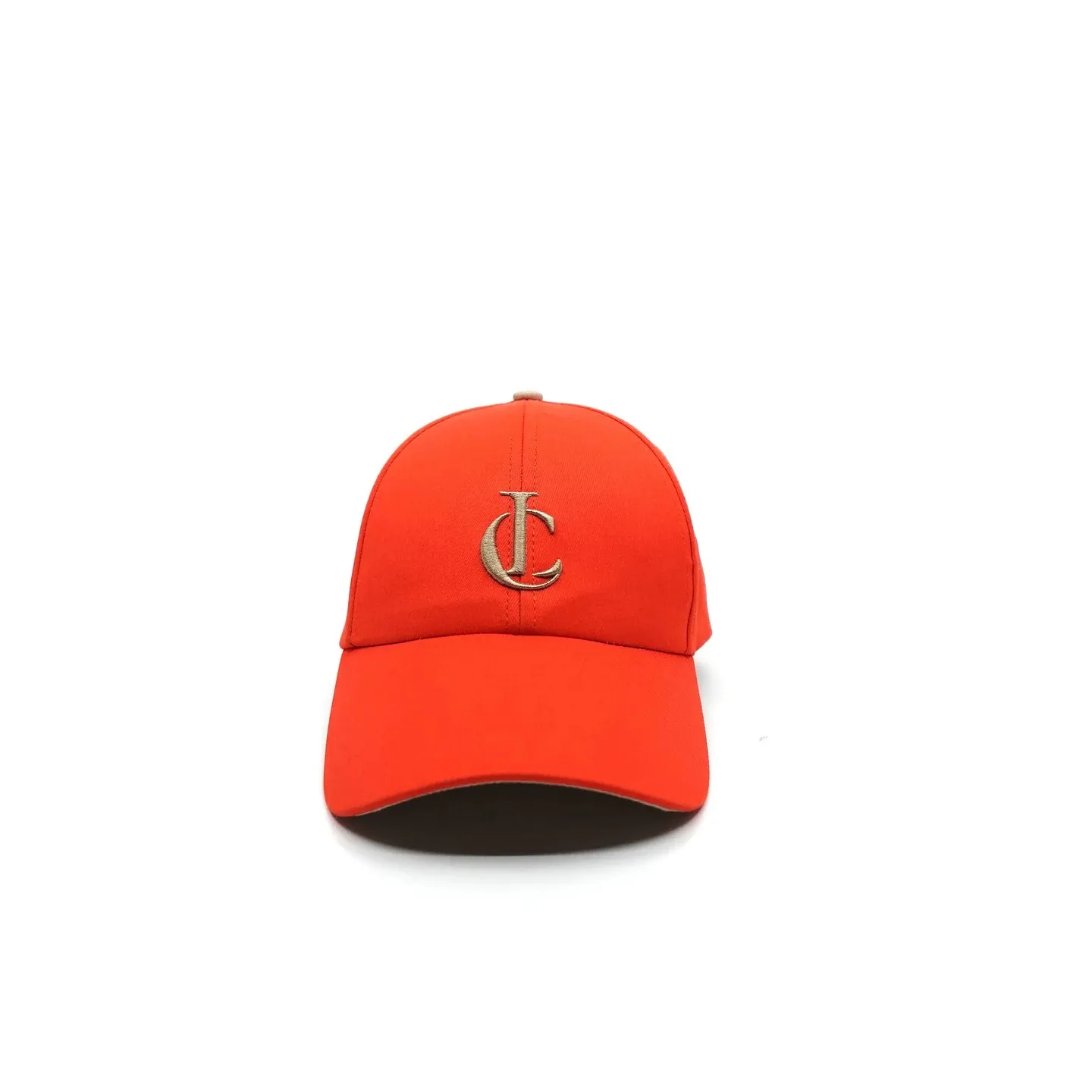 Orange recycled polyester baseball cap - Le chapoté