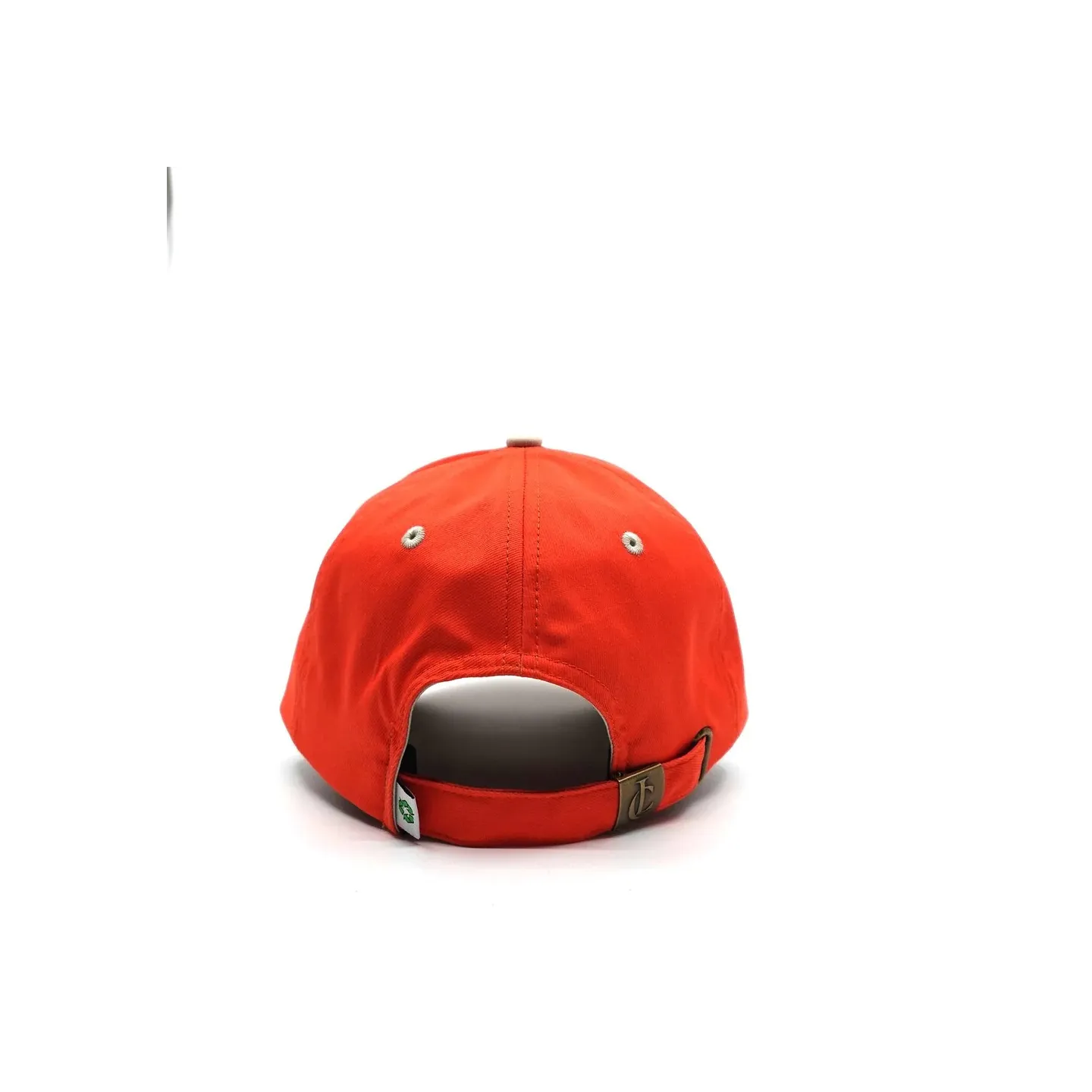 Orange recycled polyester baseball cap - Le chapoté