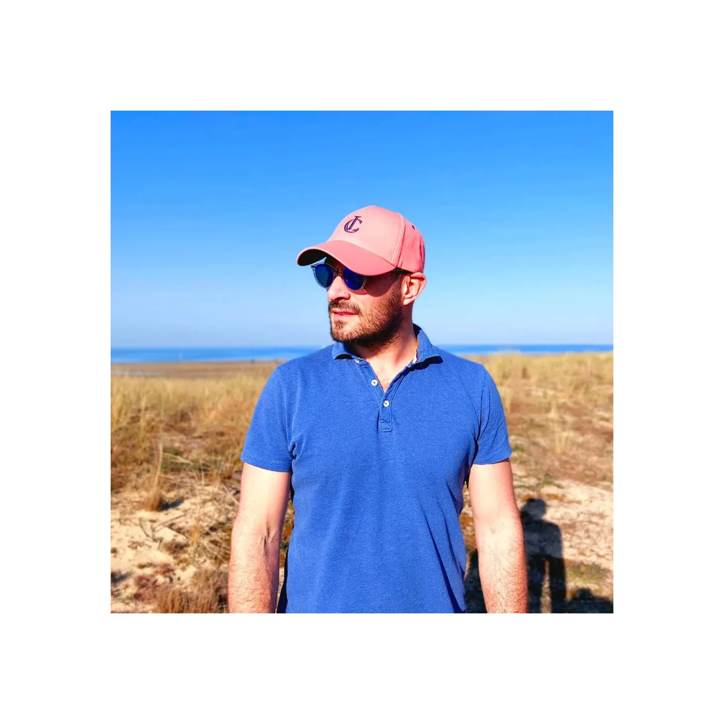 Recycled Polyester Baseball Cap Coral - Le chapoté Reference: 18173| Chapellerie Traclet