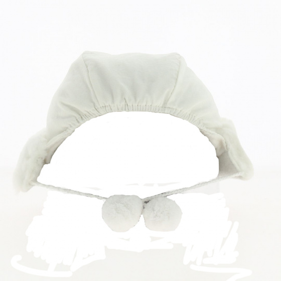 Bonnet Béguin Baptême Enfant Blanc - Traclet