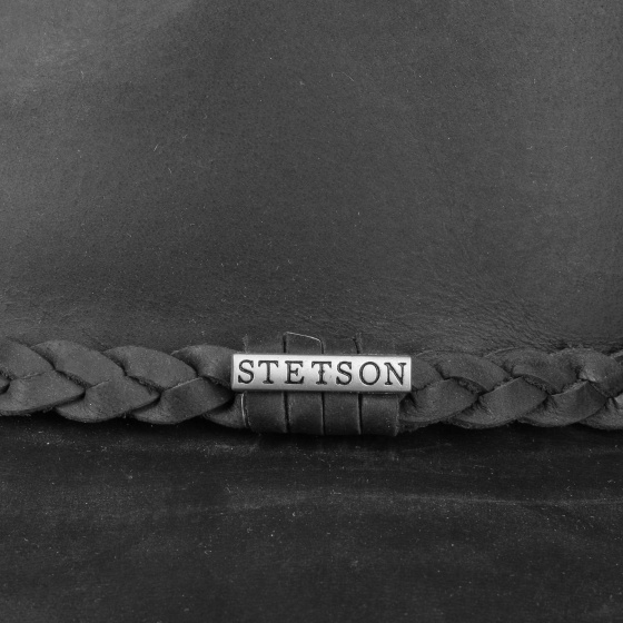 Black Leather Annville Hat - Stetson