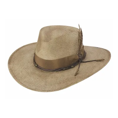 Chapeau Race for love Paille Naturelle- Bullhide Reference : 18185 | Chapellerie Traclet
