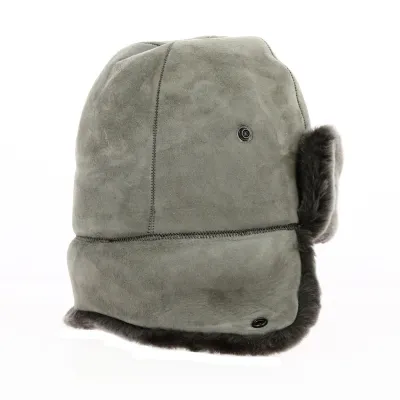Sheepskin & Fur Cossack Toque / Ushanka - Traclet Reference: 18190