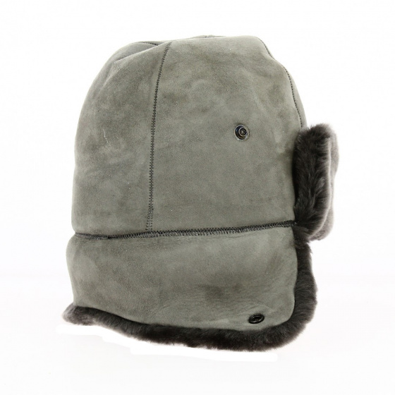 Cossack Fur & Sheepskin Toque / Ushanka Hat Brown - Traclet