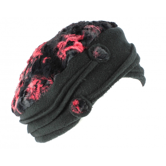 Navy Polar Fleece Beanie Hat - Traclet