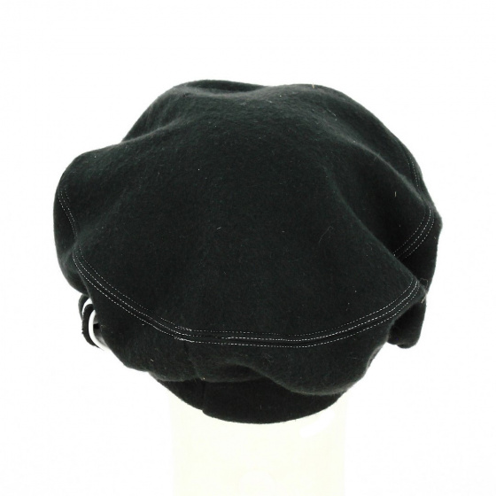 Black Bow Beret - Traclet