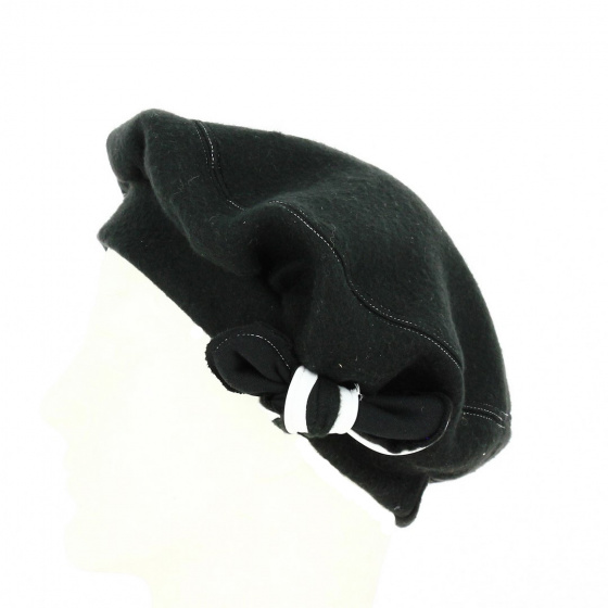 Béret Nœud noir - Traclet