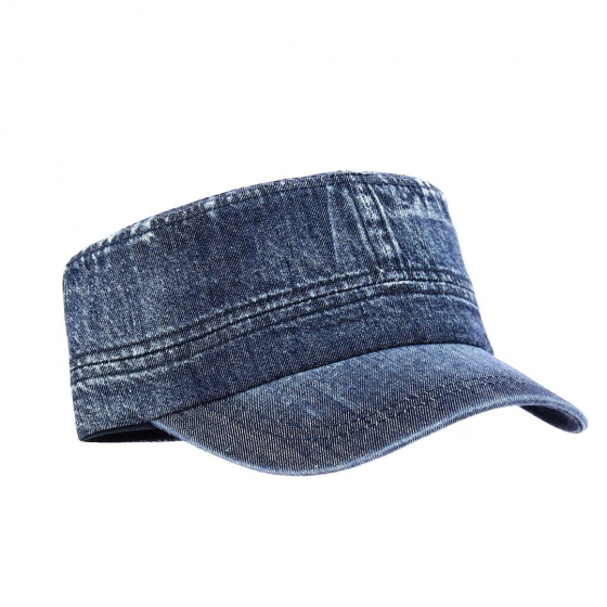 Casquette Cubaine Denim - Traclet Casquette Cubaine Denim - Traclet