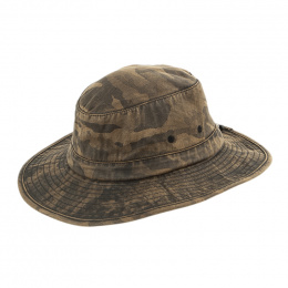 Traveler Outdoor Camo Brown Hat - Traclet