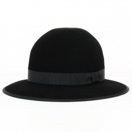 Capeline Chouan Black Wool Felt Hat - Traclet