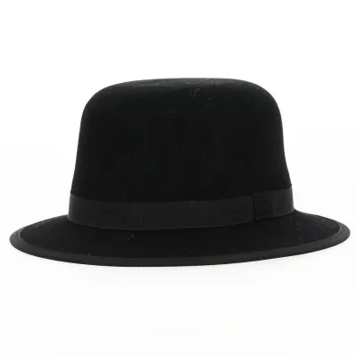 Chapeau Capeline Feutre Laine Noir - Traclet Référence : 18216 | Chapellerie Traclet