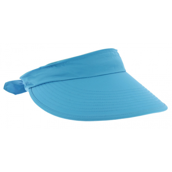 UV Protection & Waterproof Visor Cap Butterfly Turquoise - Aussie Apparel