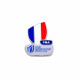 Bleu Vif beret with XV de France Rugby pin - Laulhère