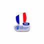Bright Blue Beret with French Rugby XV Pin - Laulhère