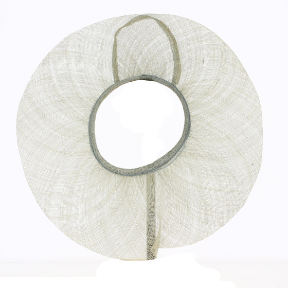 Sisal Brim for Ceremony Wide-Brimmed Hat - Traclet