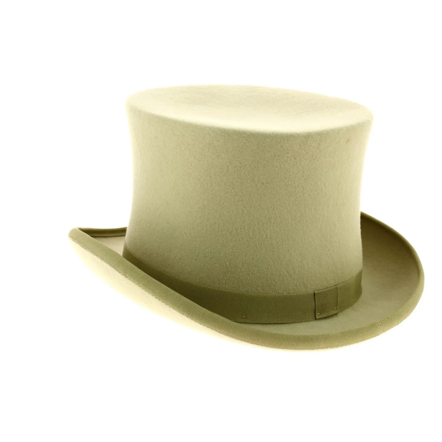 Pale Yellow Felt Top Hat - Traclet Reference: 18245 | Traclet Hat Shop