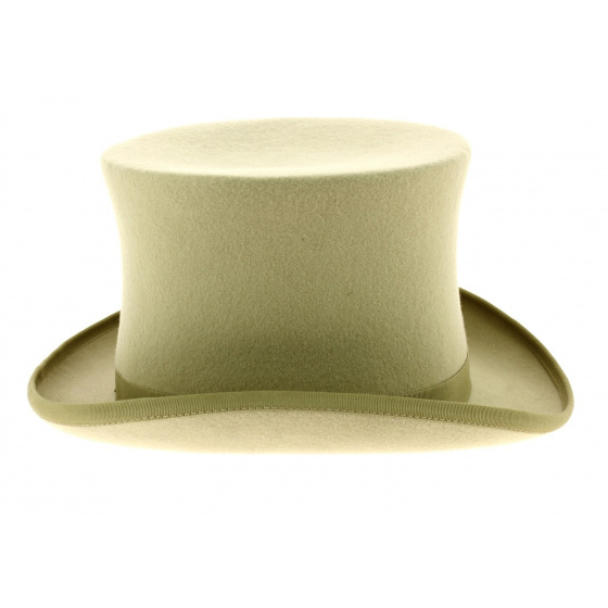 Chapeau Haut De Forme Feutre Jaune pâle - Traclet Chapeau Haut De Forme Feutre Jaune pâle - Traclet