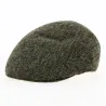 Casquette Plate Harris Tweed Kaki- Traclet Reference : 8634 | Chapellerie Traclet