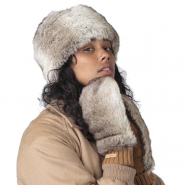 JOSH Faux Rabbit Fur Hat - Barts