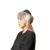 Bonnet-Toque Cable Fausse Fourrure Gris - Barts  Reference : 7408 | Chapellerie Traclet