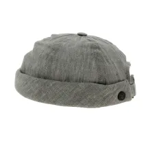 Bonnet Docker Cooper Lin Taupe - MTM Reference : 18250 | Chapellerie Traclet