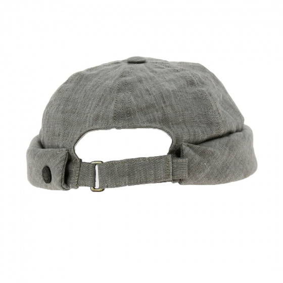 Cooper Linen Docker Beanie Taupe - MTM