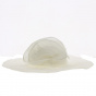 Corinne Straw Formal Wide-Brimmed Hat Sisal Made in France - Traclet