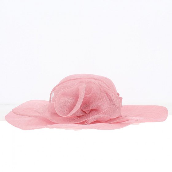 Capeline de Cérémonie Corinne Paille Sisal Made in France - Traclet