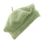 Denise Fleece Beret Green made in france - Traclet
