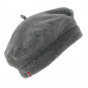 Grey Denise Polar Beret - Traclet