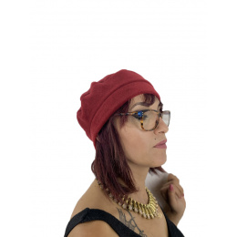 Béret polaire Denise Rouge chiné - Traclet