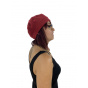 Fleece beret Denise Heather red - Traclet
