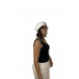 Polar fleece beret Denise Ecru - Traclet