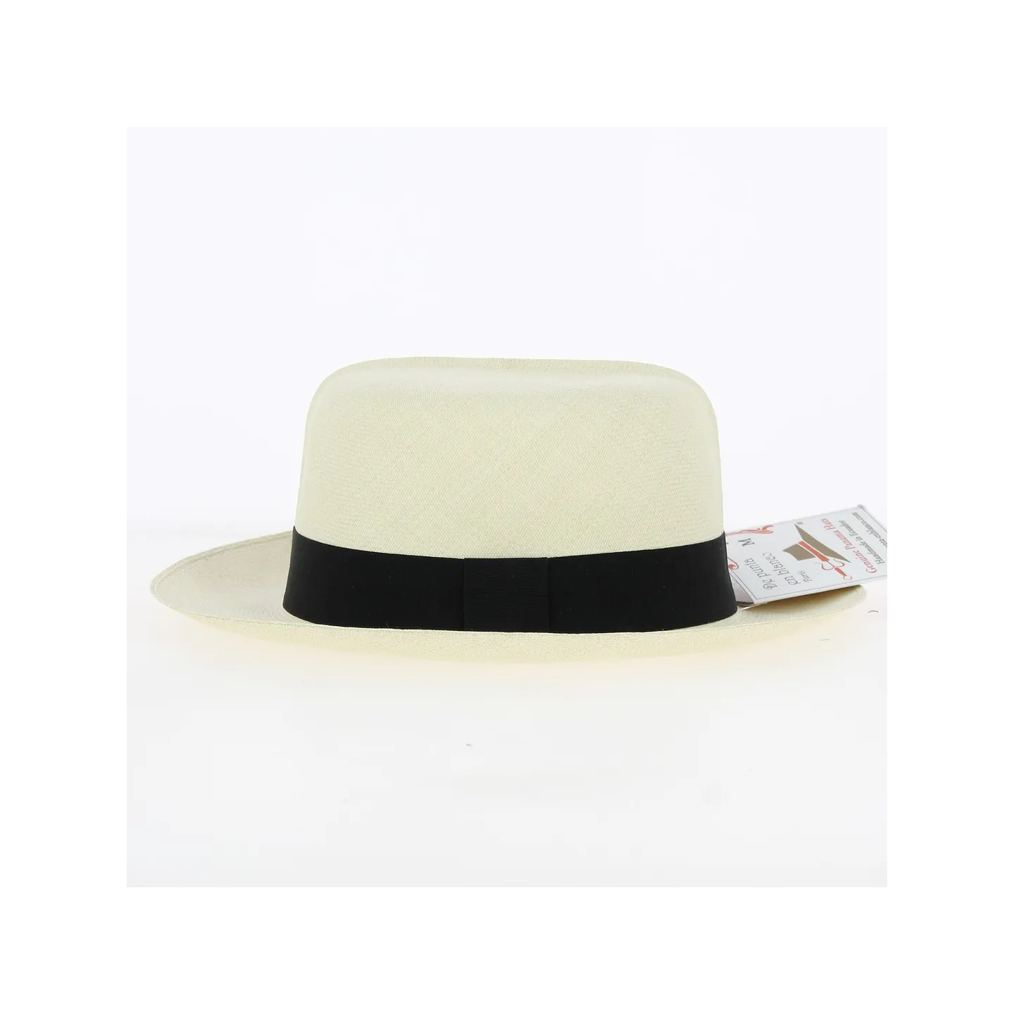 Chapeau Panama Montecristi Colonial Super Fino : chapeau fabriqué à la main en Equateur Reference : 18248 | Chapellerie Traclet