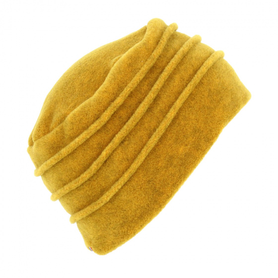 Yellow Colette Polar Fleece Beanie - Traclet
