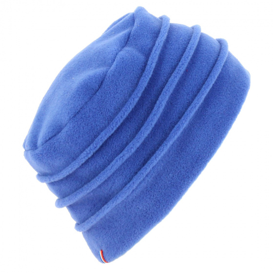 Colette Blue Fleece Beanie - Traclet