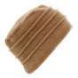 Colette Taupe Polar Fleece Hat - Traclet