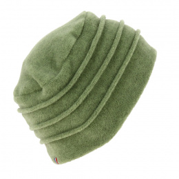 Green Colette fleece hat - Traclet