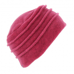 Colette pink fleece hat - Traclet