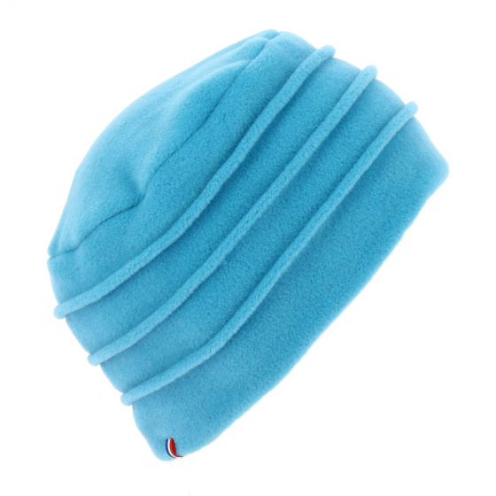 Sky Blue Colette Polar Fleece Toque - Traclet