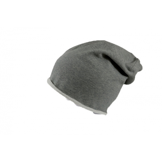 Dark Gray Oversized Doozy Long Beanie