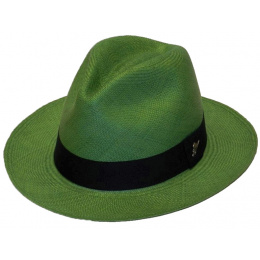 Panama hat green