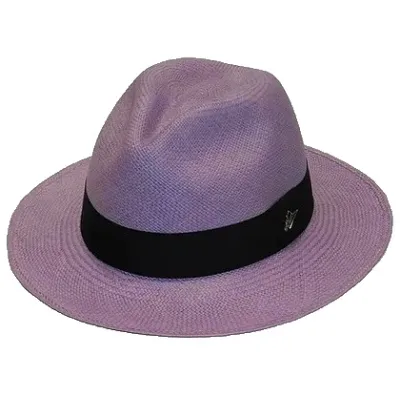 Chapeau Panama El Panecillo Lavande - achat panama - Chapellerie Traclet Reference : 4922 | Chapellerie Traclet