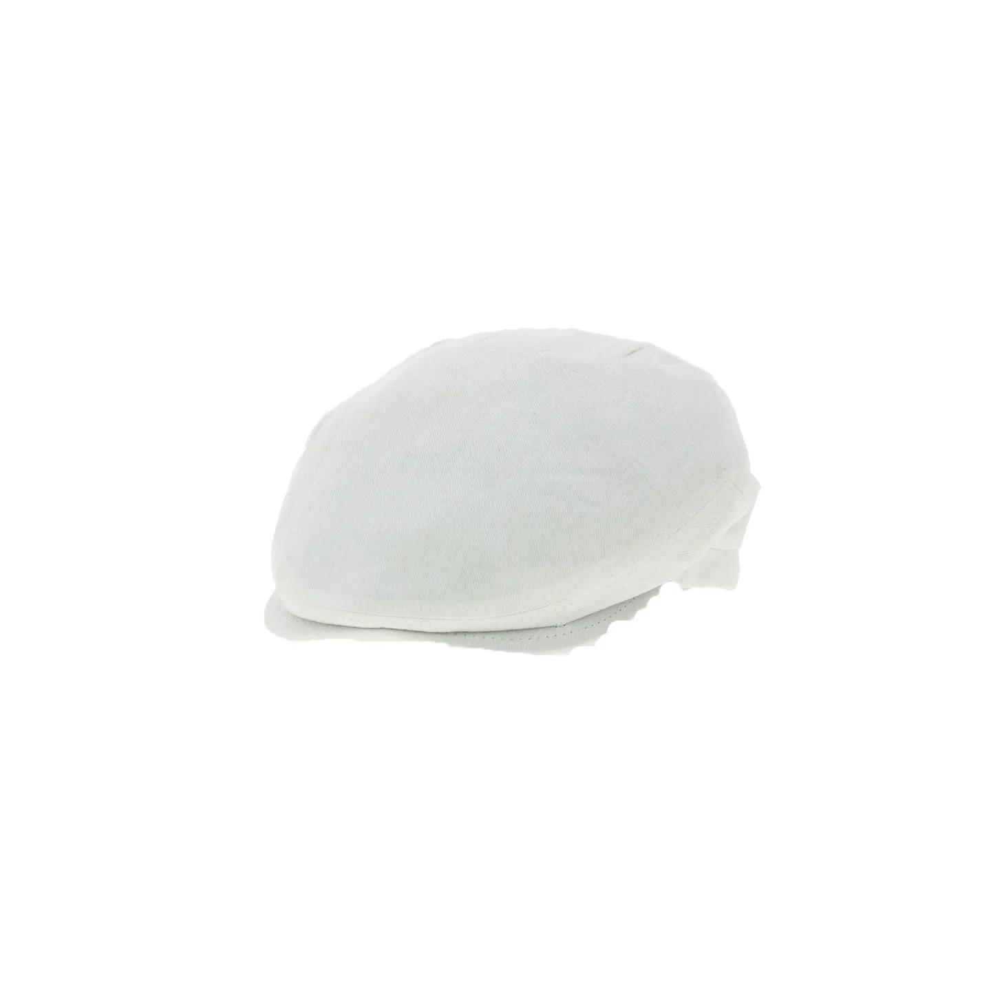 White Hemp Poggy Flat Cap - Flechet Reference: 11362 | Traclet Hat Shop