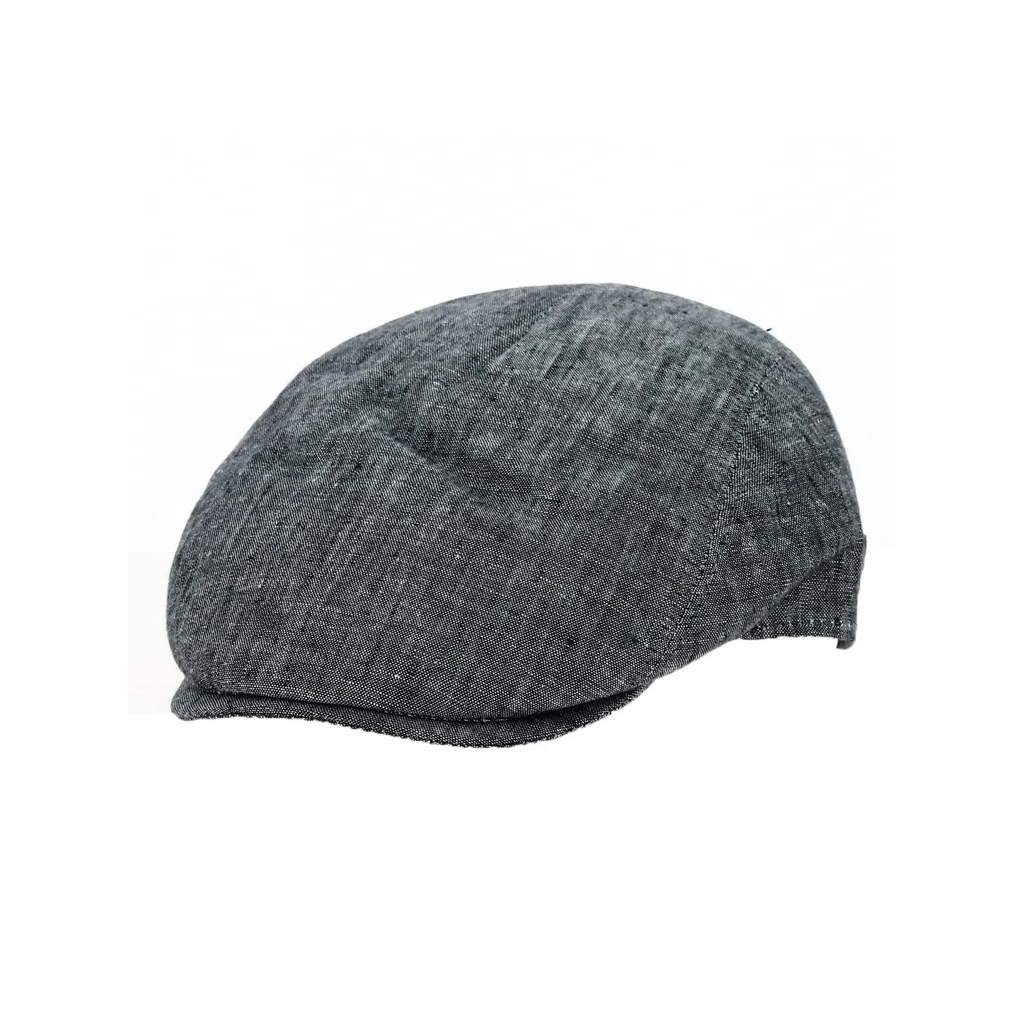 Casquette plate lin gris - Traclet