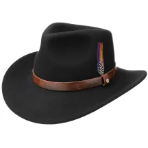 Traveller Horse Hat Wool Felt Black - Stetson