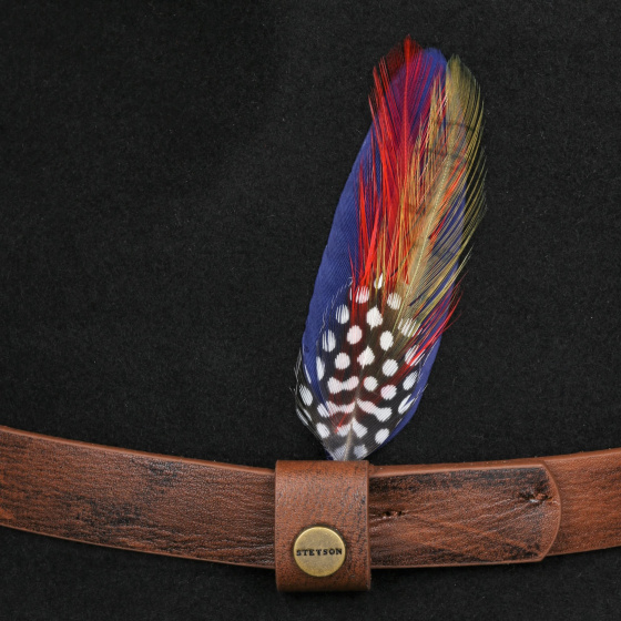 Chapeau Cheval Traveller Feutre laine Noir - Stetson