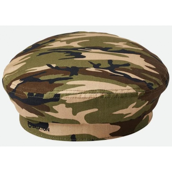 Casquette Marin Fiddler Coton Camouflage - Brixton Casquette Marin Fiddler Coton Camouflage - Brixton