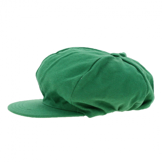 Cotton Honeycomb Newsboy Cap Made in France - Traclet