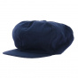 Cotton Honeycomb Newsboy Cap Made in France - Traclet